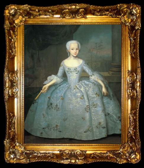 framed  Ivan  Vishnyakov Portrait of Sarah Eleanore Fairmore, ta009-2